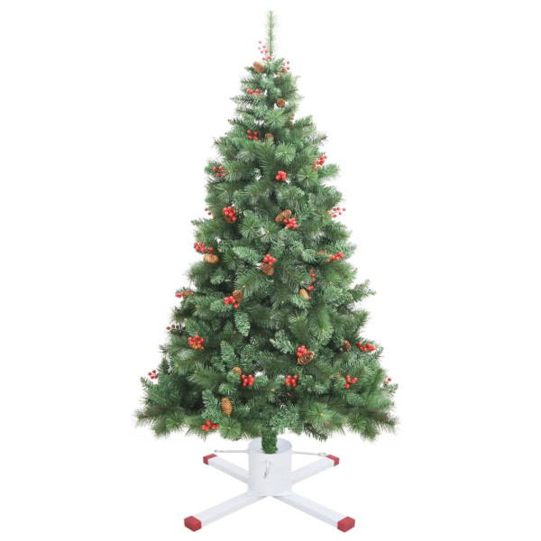 Suporte para árvore de Natal 61x61x15.5 cm branco M 3
