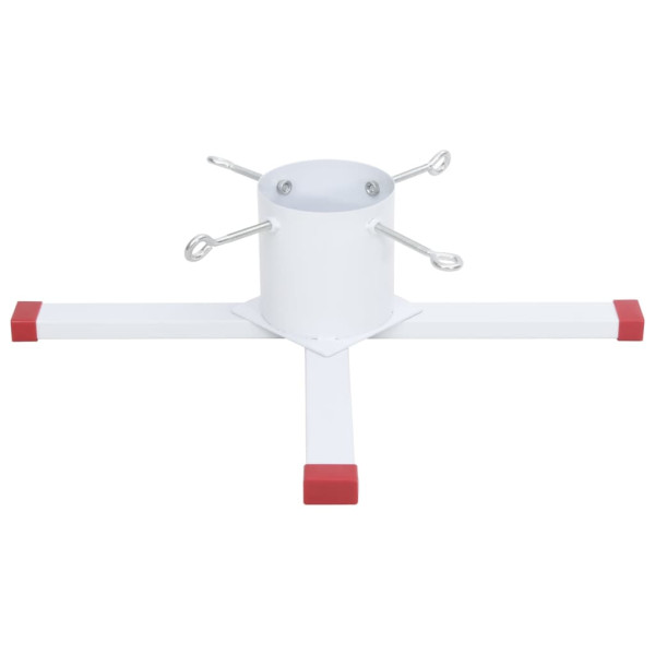 Suporte para árvore de Natal 61x61x15.5 cm branco M 5