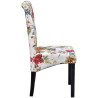 242399  Dining Chairs 4 pcs Multicolour Fabric 4