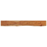 Estante pared rectangular madera acacia borde vivo 180x20x2.5cm 2