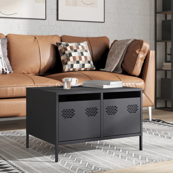 Mueble para TV acero laminado en frío antracita 68x50x43.5 cm M 4