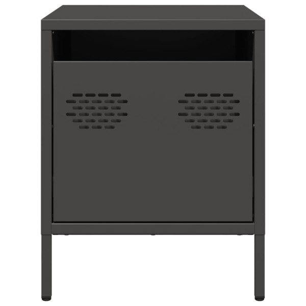 Mesa de cabeceira 35x39x43.5 cm aço preto M 5