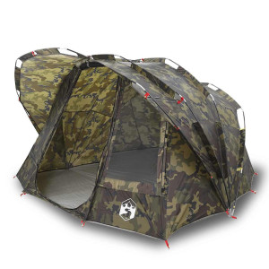 Tienda de pesca para 5 personas impermeable camuflaje H