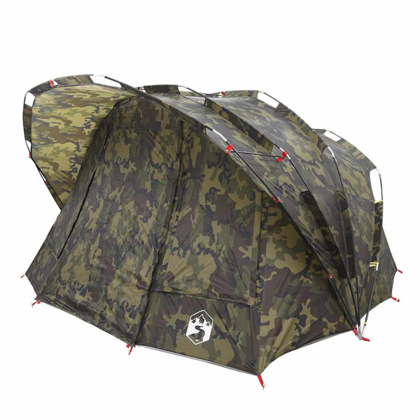 Tienda de pesca para 5 personas impermeable camuflaje M 5