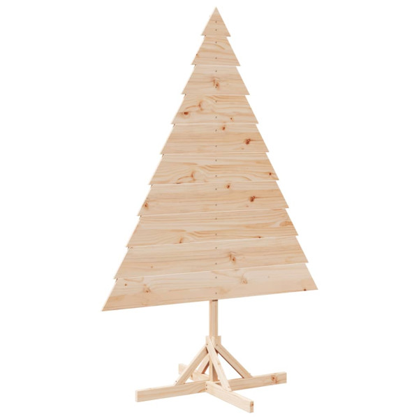 Árbol de Navidad de adorno madera maciza 180 cm M 2