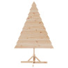 Árbol de Navidad de adorno madera maciza 180 cm 3