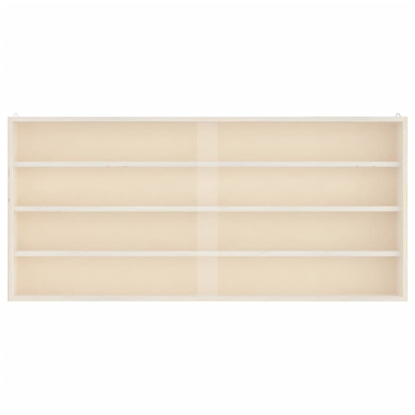 Vitrina de pared con puertas 80x8.5x37 cm M 5