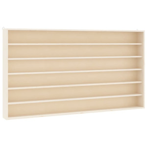 Mueble expositor de pared con 6 estantes 80x8.5x55 cm H