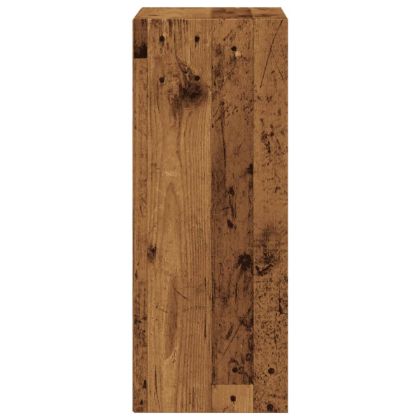 Estantería madera de ingeniería color envejecido 40x30x77 cm M 5