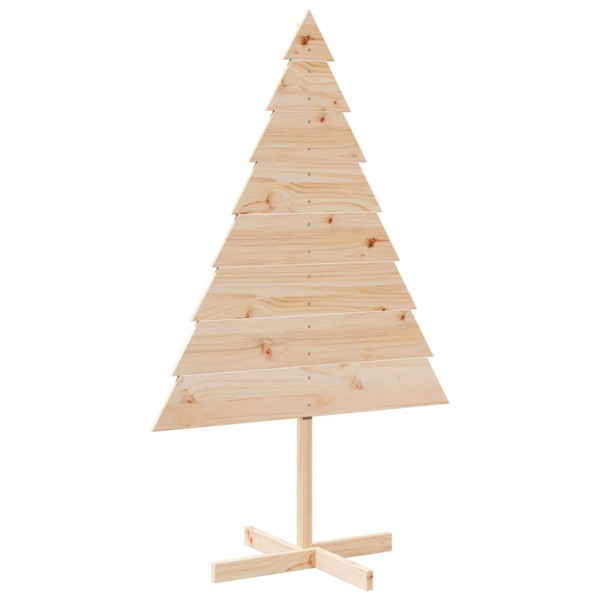 Árbol de Navidad de adorno madera maciza 150 cm M 2