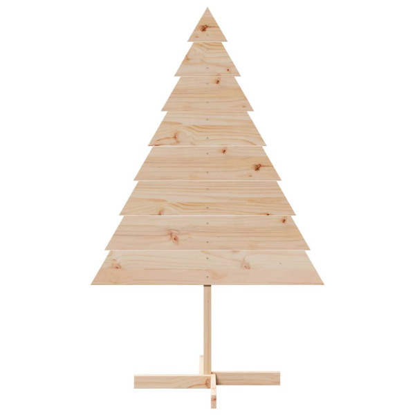 Árbol de Navidad de adorno madera maciza 150 cm M 3