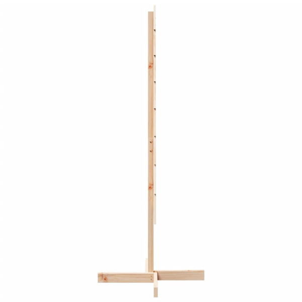 Árbol de Navidad de adorno madera maciza 150 cm M 4