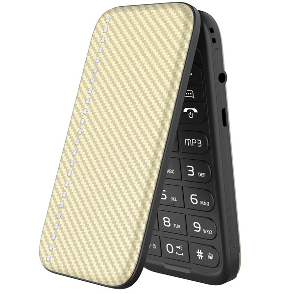 Telefono movil energizer e282scd - 4g - 2.8pulgadas - diamond gold eu - dorado M 4