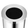 Cubo de basura para hotel de acero inoxidable 32 L 5