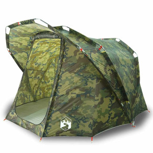 Tienda de pesca para 4 personas impermeable camuflaje H