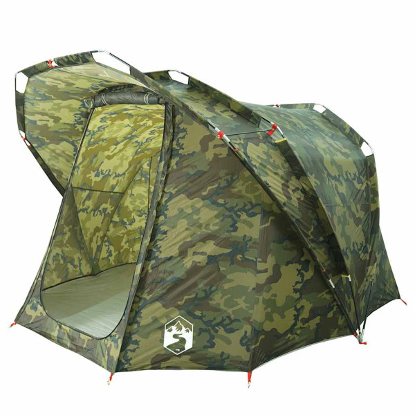 Tienda de pesca para 4 personas impermeable camuflaje M 4