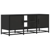 Móvel para TV 100x35x41 cm derivados de madeira/metal preto 2