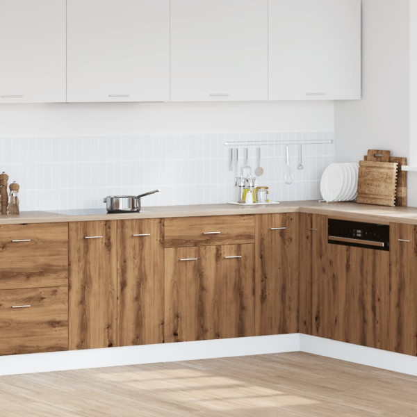 Armario inferior madera ingeniería roble artisan 60x46x81.5 cm M 3