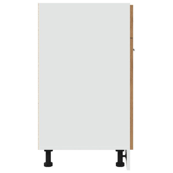 Armario inferior madera ingeniería roble artisan 60x46x81.5 cm M 5