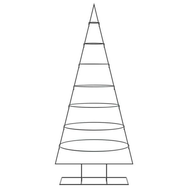 Árbol de Navidad para decoración metal negro 180 cm M 3