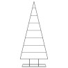 Árbol de Navidad para decoración metal negro 150 cm 3