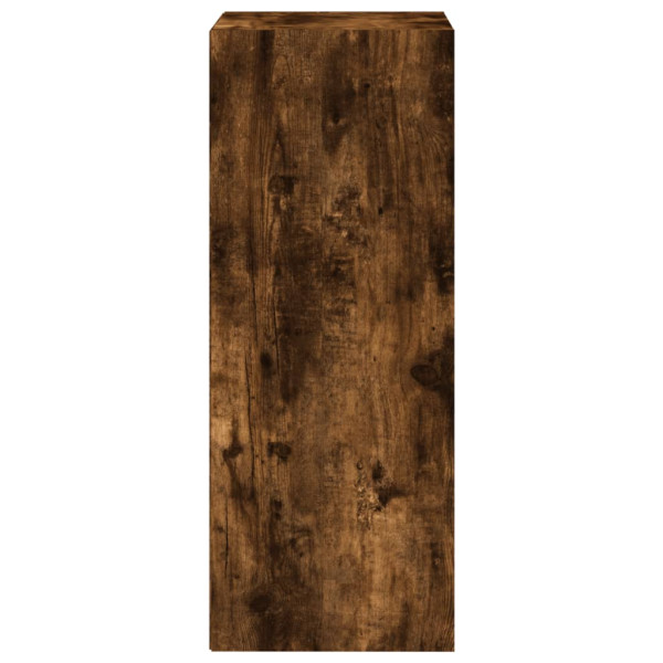 Estantería madera de ingeniería roble ahumado 40x30x77 cm M 5