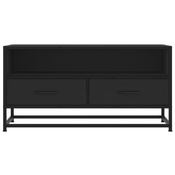 Móvel para TV 80x34.5x40 cm derivados de madeira/metal preto M 4