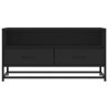 Móvel para TV 80x34.5x40 cm derivados de madeira/metal preto 4
