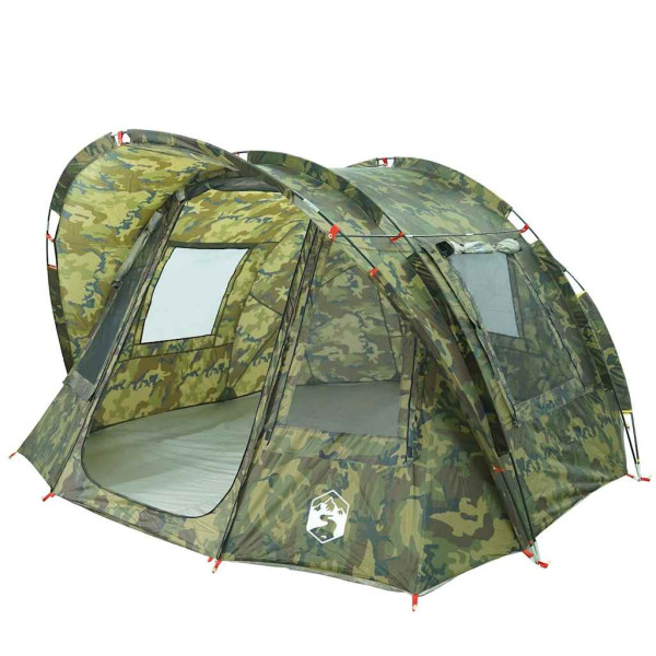 Tenda de pesca para 2 pessoas impermeável camuflagem M 4