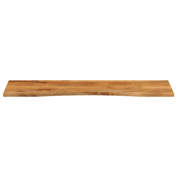 Placa de mesa com alça de madeira curvada grossa 160x50x2.5 cm M 3