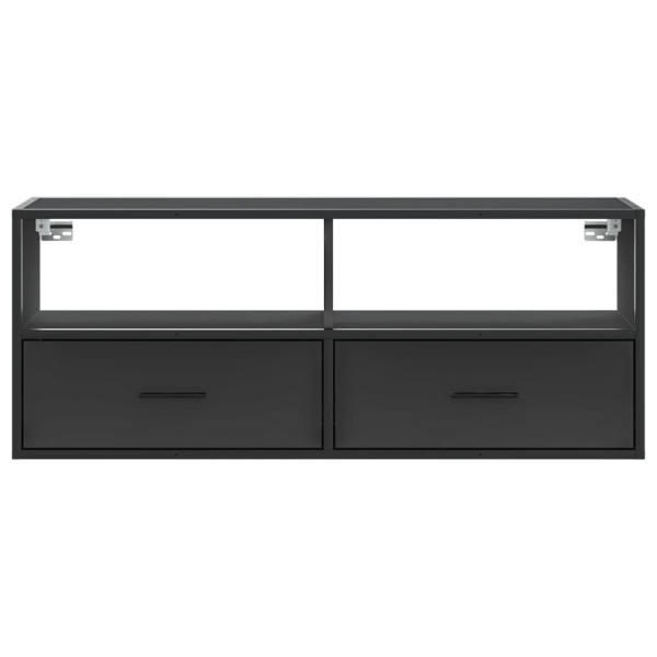 Móvel para TV 100x31x39.5 cm derivados de madeira/metal preto M 4