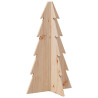 Árbol de Navidad de madera de adorno madera maciza pino 69.5 cm 2