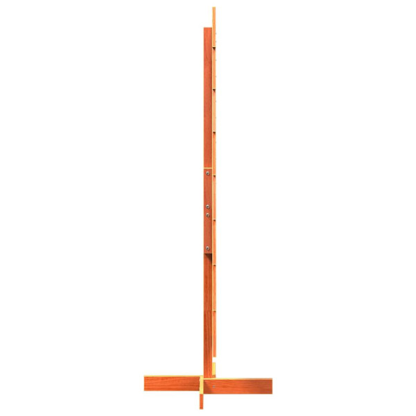 Árvore de Natal decorativa 150 cm pinho maciço castanho-mel M 4