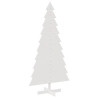 Árbol de Navidad de adorno madera maciza pino blanco 180 cm 2