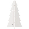 Árbol de Navidad de adorno madera maciza pino blanco 69.5 cm 4