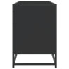 Móvel para TV 100x35x50 cm derivados de madeira/metal preto 5