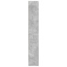 Estantería madera ingeniería gris hormigón 80x30x189cm 5