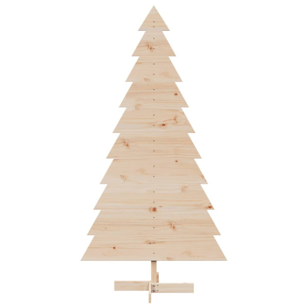 Árbol de Navidad de madera de adorno madera maciza pino 180 cm M 3