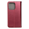 Fundação COOL Flip Cover para iPhone 16 Liso Burgundy 3
