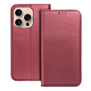 Funda COOL Flip Cover para iPhone 16 Pro Max Liso Burgundy H