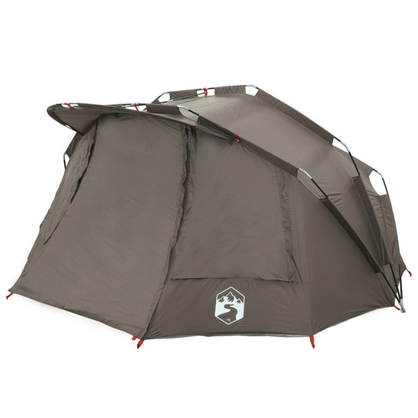 Tienda de pesca para 5 personas impermeable gris M 5