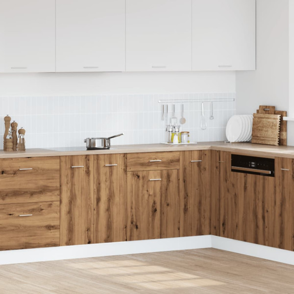 Armario inferior cajón madera roble artisan 50x46x81.5 cm M 3