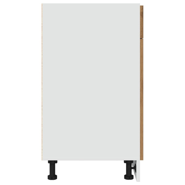 Armario inferior cajón madera roble artisan 50x46x81.5 cm M 5