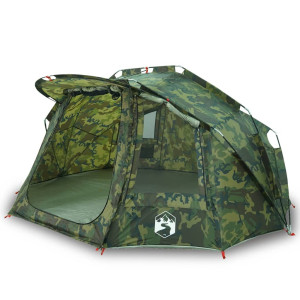 Tenda de pesca para 5 pessoas impermeável camuflagem H