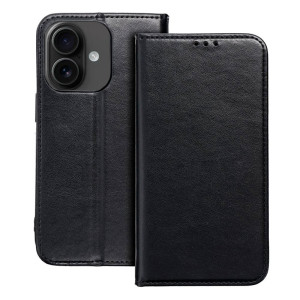 Funda COOL Flip Cover para iPhone 16 Liso Negro H