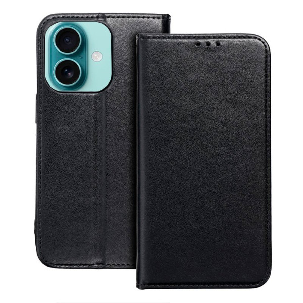 Funda COOL Flip Cover para iPhone 16 Plus Liso Negro M 2