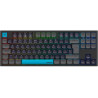 Teclado gaming royal pbt mecanico negro 5