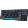 Teclado gaming royal pbt mecanico negro 6