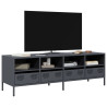 Mueble de TV acero laminado en frío antracita 135x39x43.5 cm 1
