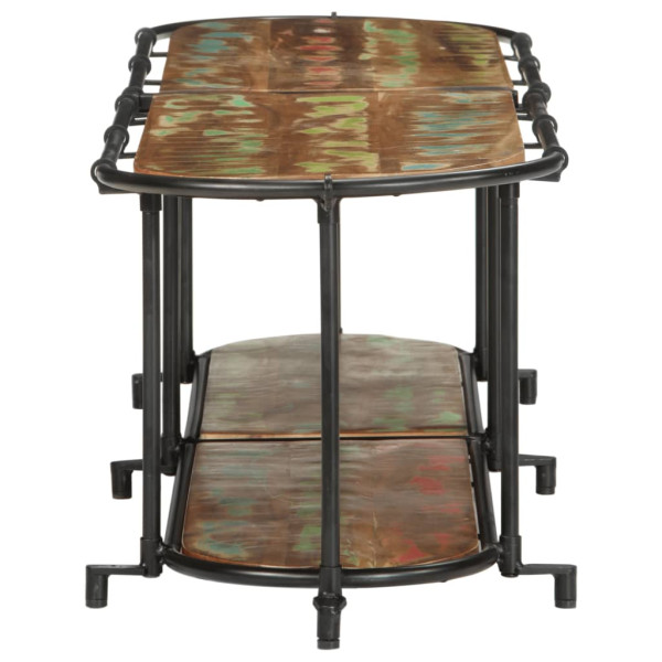 Móvel de TV 160x42x40 cm madeira recuperada maciça M 5